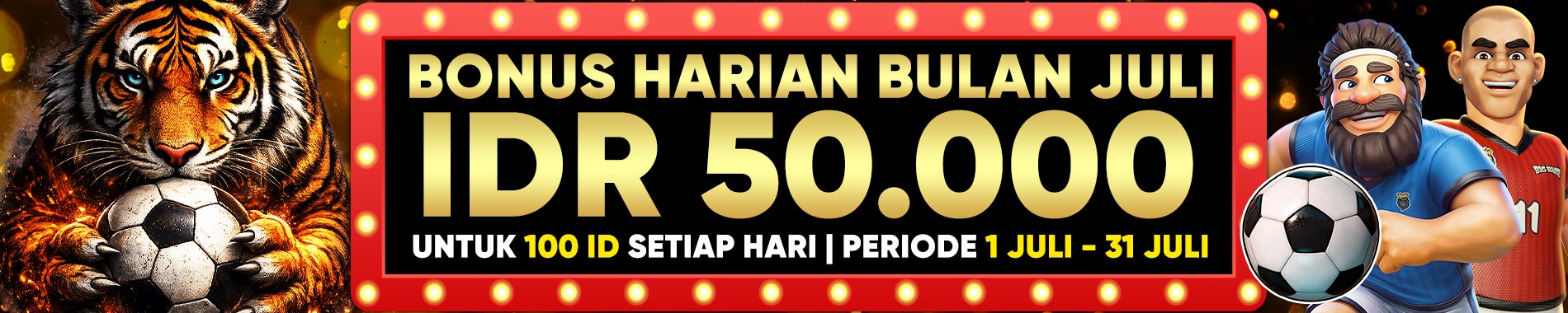 BONUS JUNI 50000